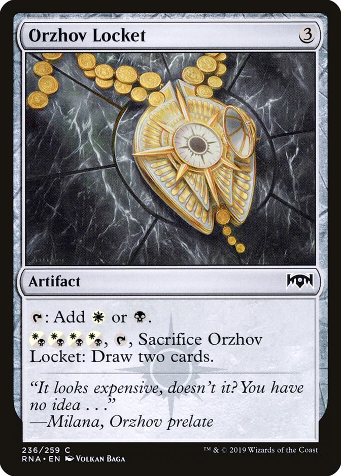 Orzhov Locket [Ravnica Allegiance] | Play N Trade Winnipeg