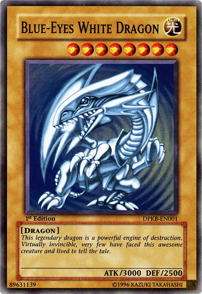 Blue-Eyes White Dragon [DPKB-EN001] Super Rare | Play N Trade Winnipeg