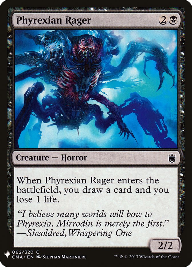 Phyrexian Rager [Mystery Booster] | Play N Trade Winnipeg