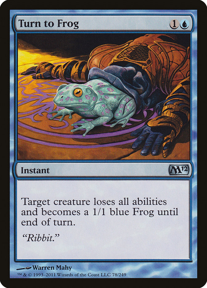 Turn to Frog [Magic 2012] | Play N Trade Winnipeg