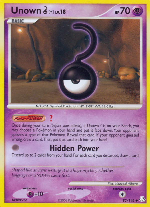 Unown ? (82/146) [Diamond & Pearl: Legends Awakened] | Play N Trade Winnipeg