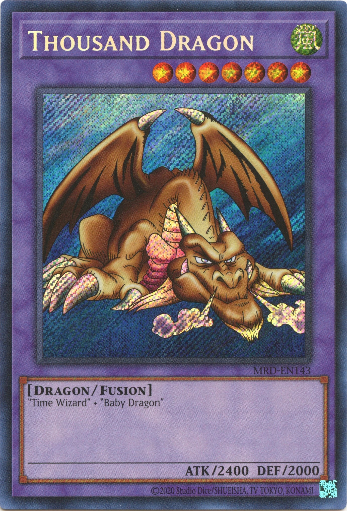 Thousand Dragon (25th Anniversary) [MRD-EN143] Secret Rare | Play N Trade Winnipeg