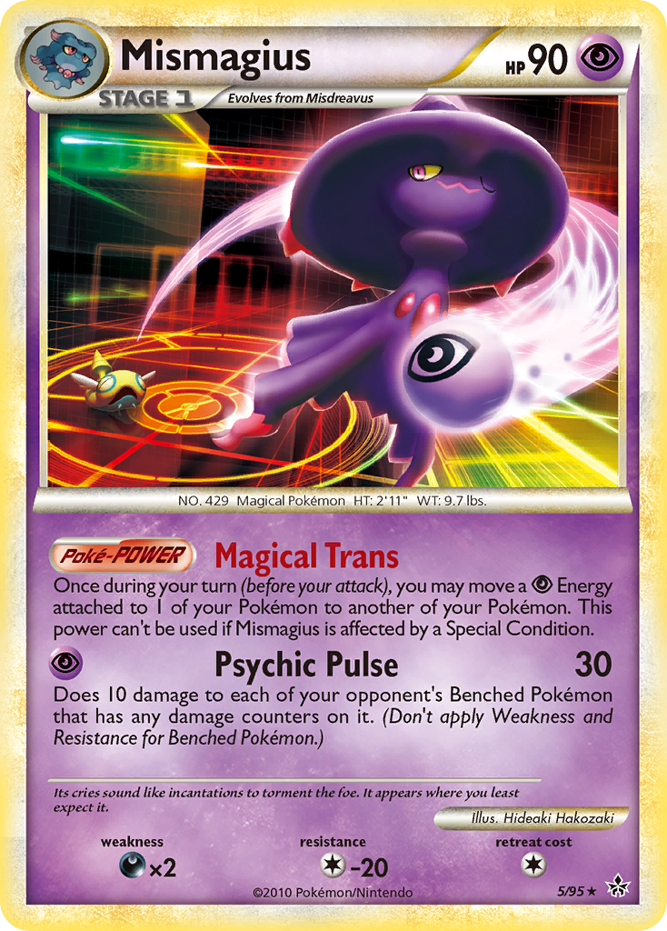 Mismagius (5/95) [HeartGold & SoulSilver: Unleashed] | Play N Trade Winnipeg