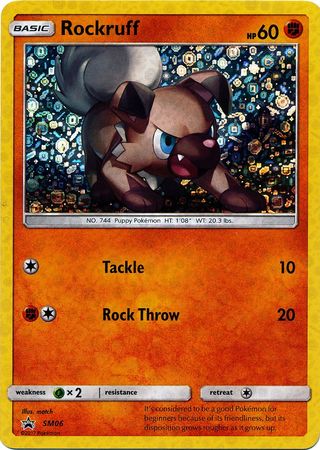 Rockruff (SM06) (General Mills Promo) [Sun & Moon: Black Star Promos] | Play N Trade Winnipeg