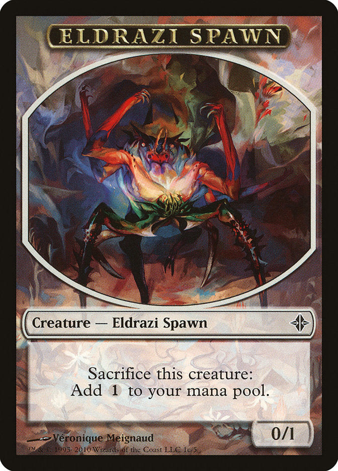 Eldrazi Spawn (1c/5) [Rise of the Eldrazi Tokens] | Play N Trade Winnipeg