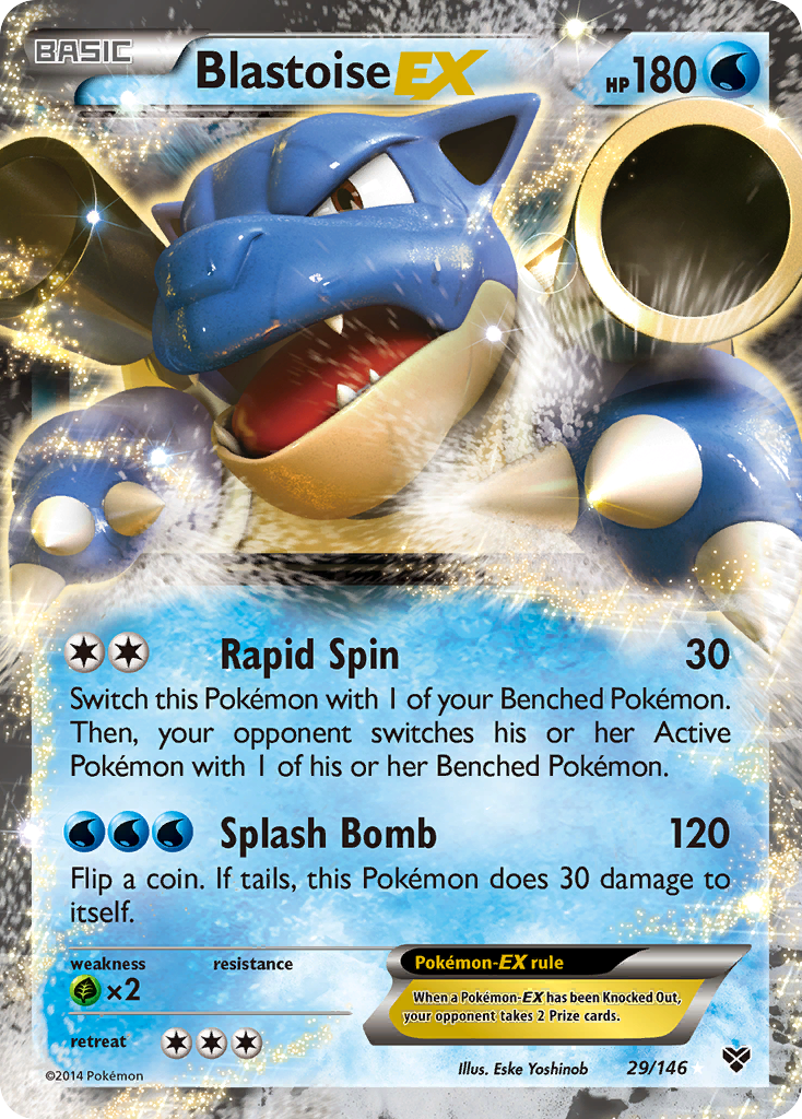 Blastoise EX (29/146) [XY: Base Set] | Play N Trade Winnipeg