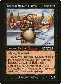 Infernal Spawn of Evil (Oversized) [Oversize Cards] | Play N Trade Winnipeg