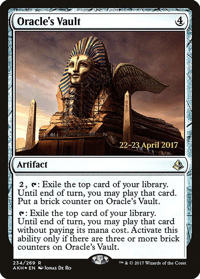 Oracle's Vault  [Amonkhet Prerelease Promos] | Play N Trade Winnipeg