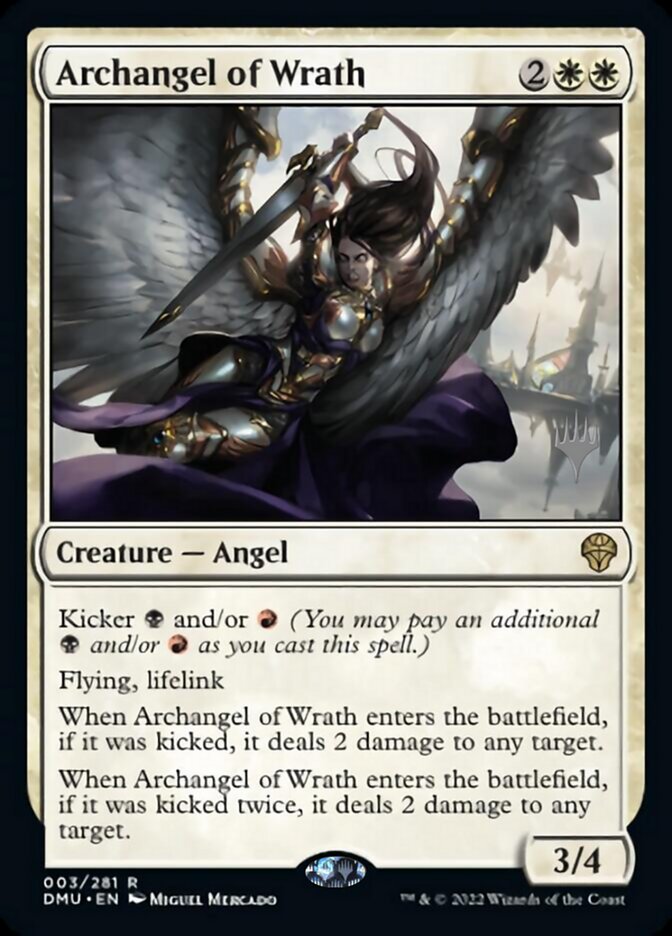 Archangel of Wrath (Promo Pack) [Dominaria United Promos] | Play N Trade Winnipeg