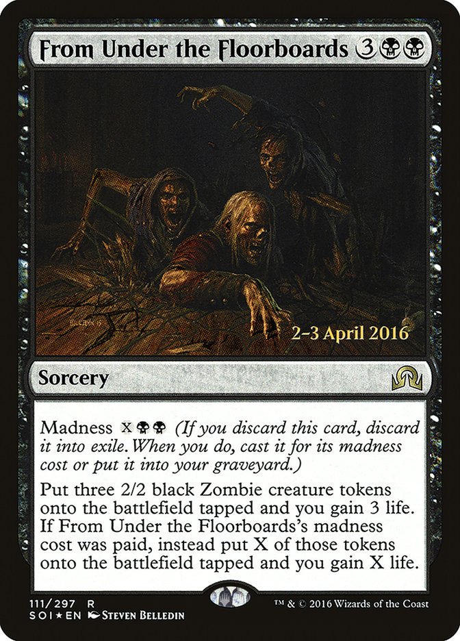 From Under the Floorboards [Shadows over Innistrad Prerelease Promos] | Play N Trade Winnipeg