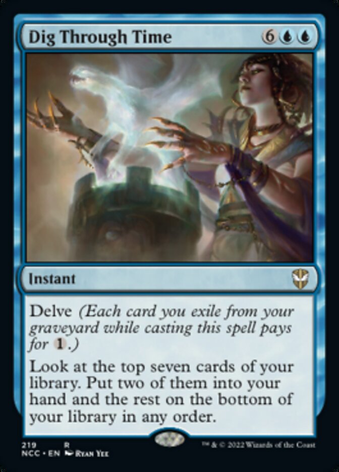 Dig Through Time [Streets of New Capenna Commander] | Play N Trade Winnipeg
