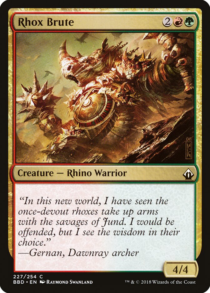 Rhox Brute [Battlebond] | Play N Trade Winnipeg