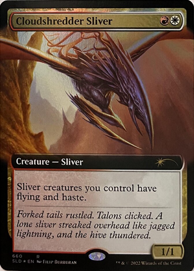 Cloudshredder Sliver (Extended Art) [Secret Lair Drop Promos] | Play N Trade Winnipeg