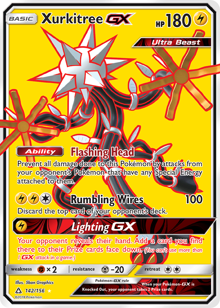 Xurkitree GX (142/156) [Sun & Moon: Ultra Prism] | Play N Trade Winnipeg