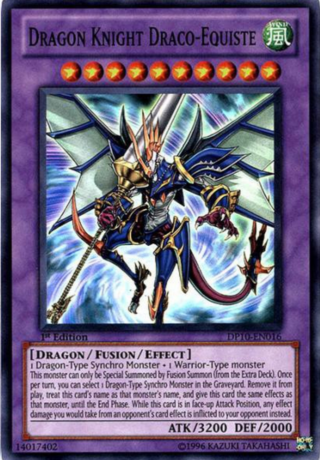 Dragon Knight Draco-Equiste [DP10-EN016] Super Rare | Play N Trade Winnipeg