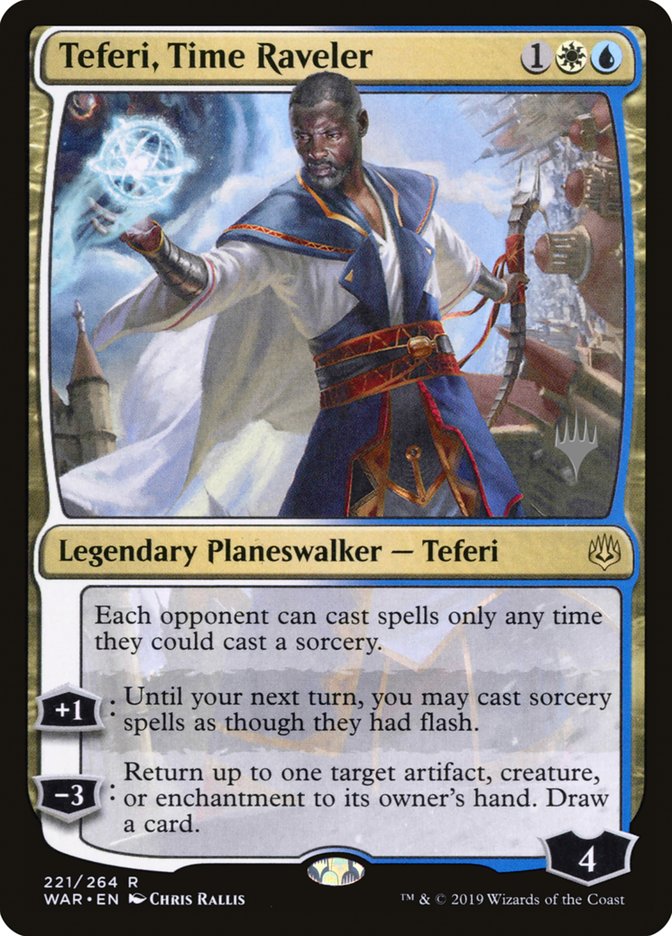 Teferi, Time Raveler (Promo Pack) [War of the Spark Promos] | Play N Trade Winnipeg