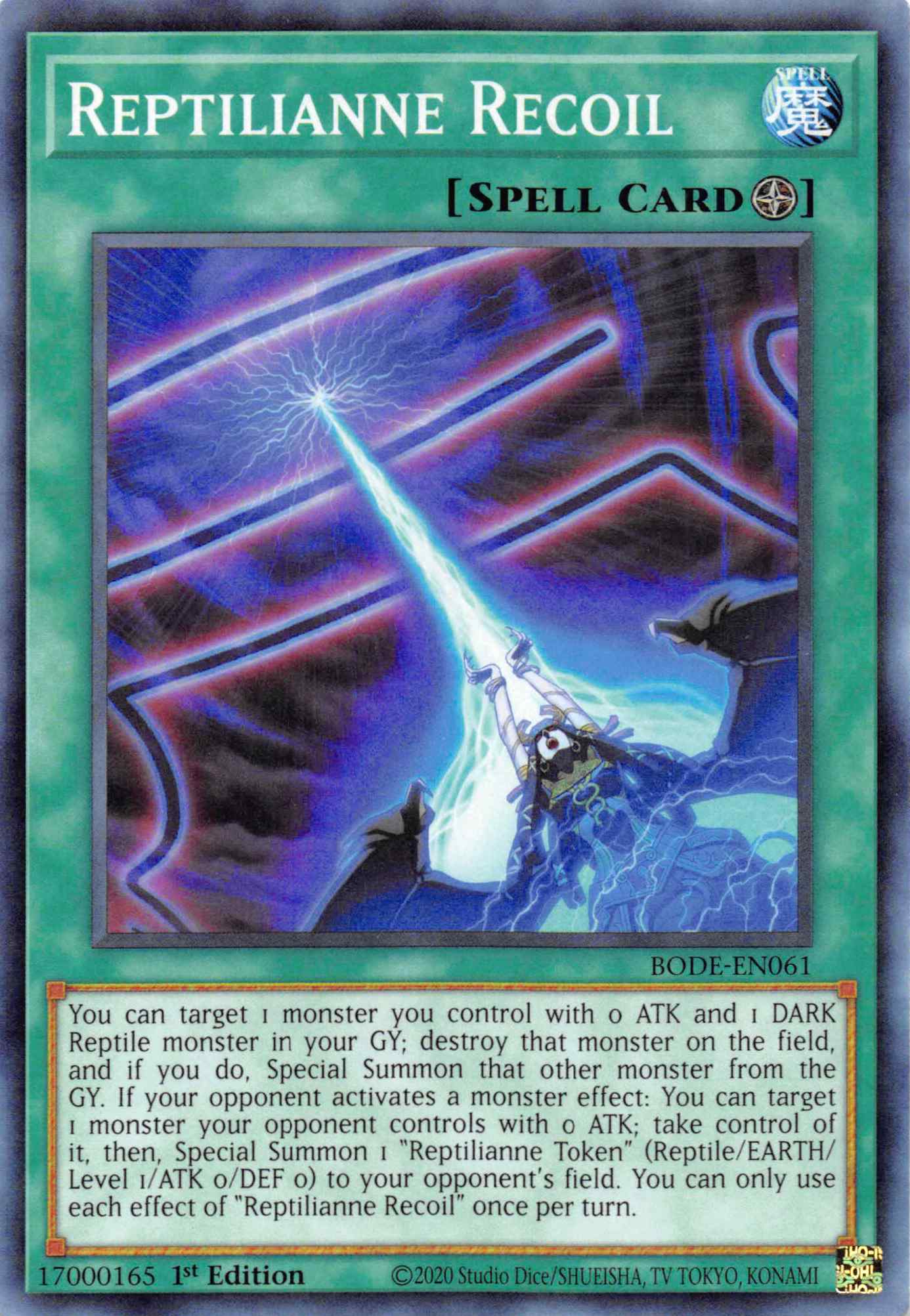Reptilianne Recoil [BODE-EN061] Common | Play N Trade Winnipeg