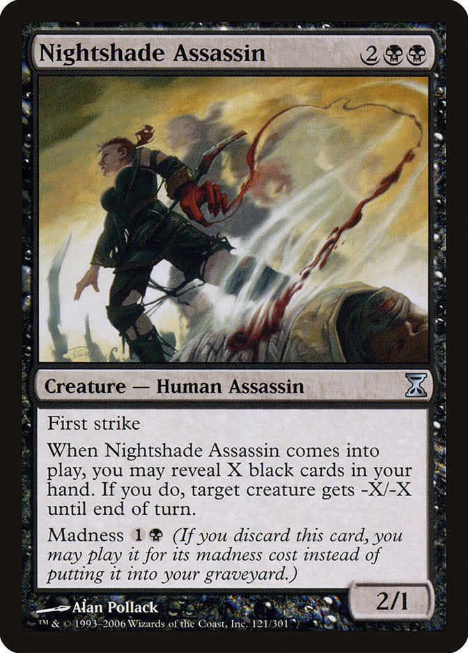 Nightshade Assassin [Time Spiral] | Play N Trade Winnipeg