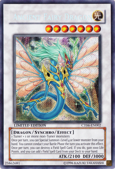 Ancient Fairy Dragon [CT06-EN002] Secret Rare | Play N Trade Winnipeg