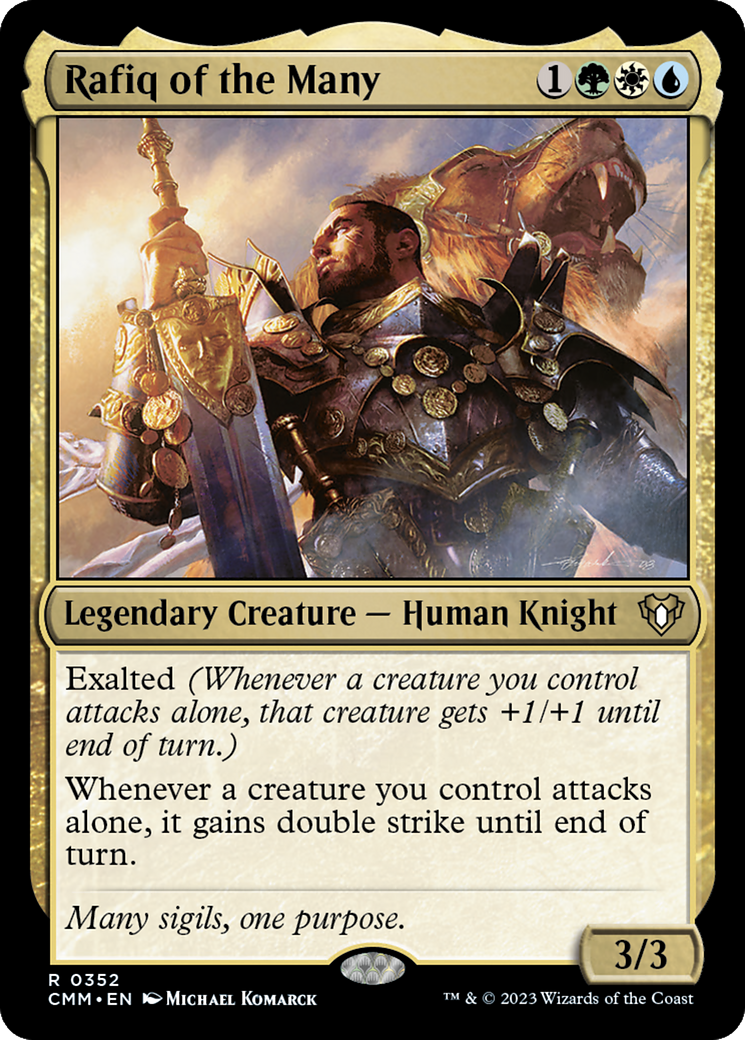 Rafiq of the Many [Commander Masters] | Play N Trade Winnipeg