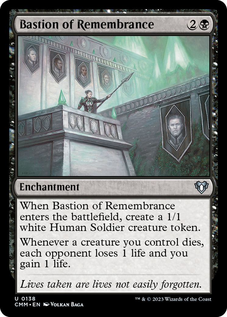 Bastion of Remembrance [Commander Masters] | Play N Trade Winnipeg