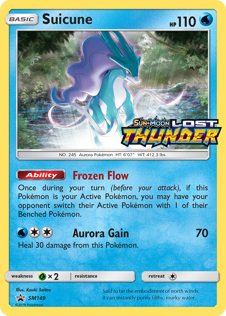 Suicune (SM149) [Sun & Moon: Black Star Promos] | Play N Trade Winnipeg