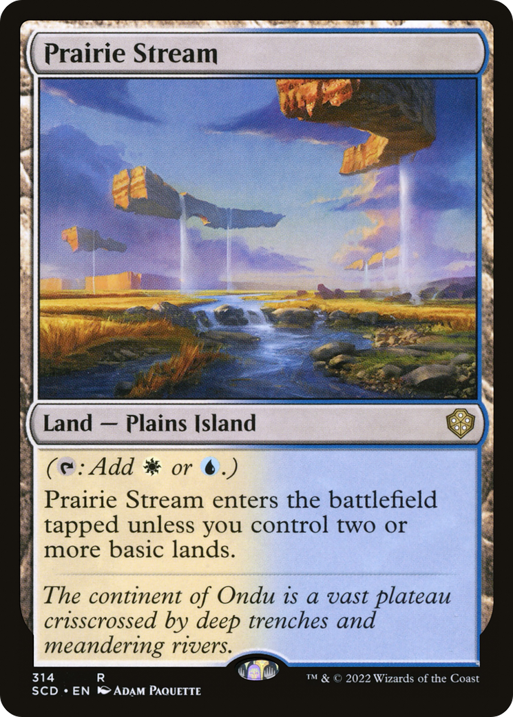 Prairie Stream [Starter Commander Decks] | Play N Trade Winnipeg