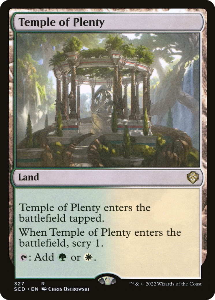 Temple of Plenty [Starter Commander Decks] | Play N Trade Winnipeg