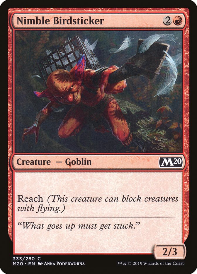 Nimble Birdsticker [Core Set 2020] | Play N Trade Winnipeg