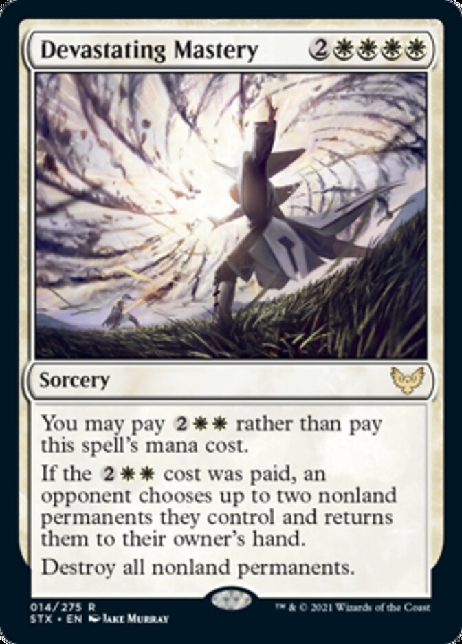 Devastating Mastery [Strixhaven: School of Mages] | Play N Trade Winnipeg