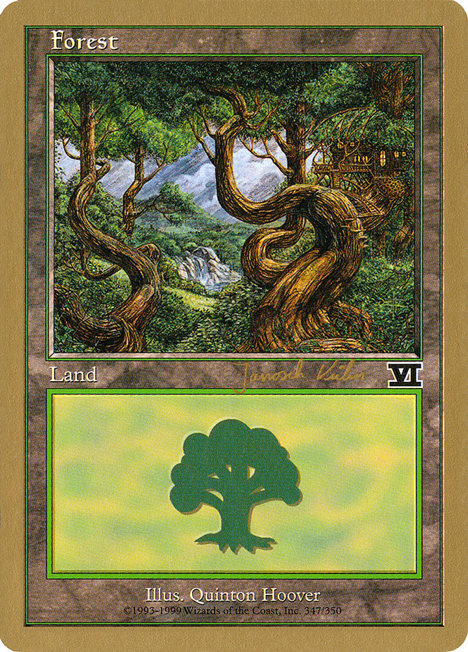 Forest (jk347) (Janosch Kuhn) [World Championship Decks 2000] | Play N Trade Winnipeg