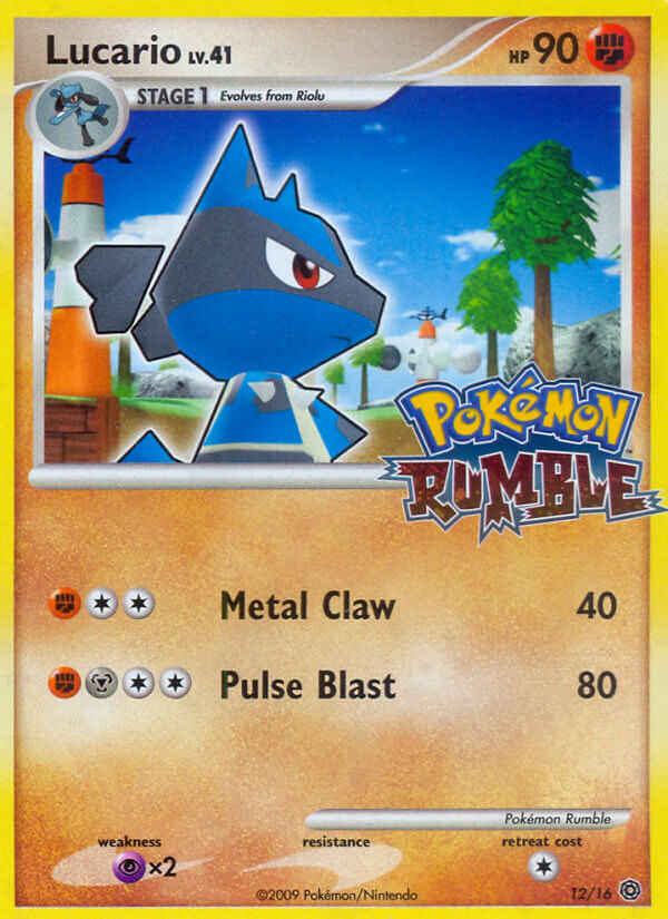 Lucario (12/16) [Pokémon Rumble] | Play N Trade Winnipeg