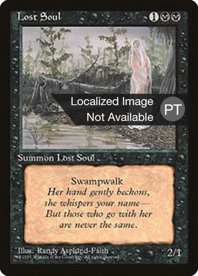 Lost Soul [Fourth Edition (Foreign Black Border)] | Play N Trade Winnipeg