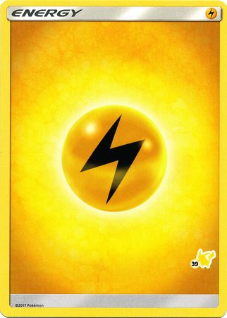 Lightning Energy (Pikachu Stamp #39) [Battle Academy 2020] | Play N Trade Winnipeg