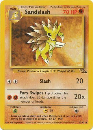 Sandslash (41/62) [Fossil Unlimited] | Play N Trade Winnipeg