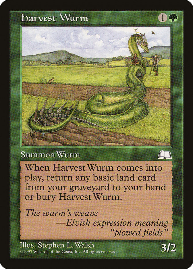 Harvest Wurm [Weatherlight] | Play N Trade Winnipeg