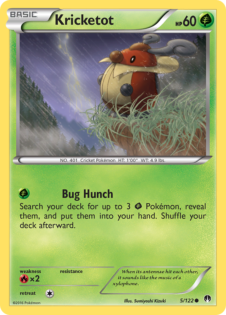 Kricketot (5/122) [XY: BREAKpoint] | Play N Trade Winnipeg