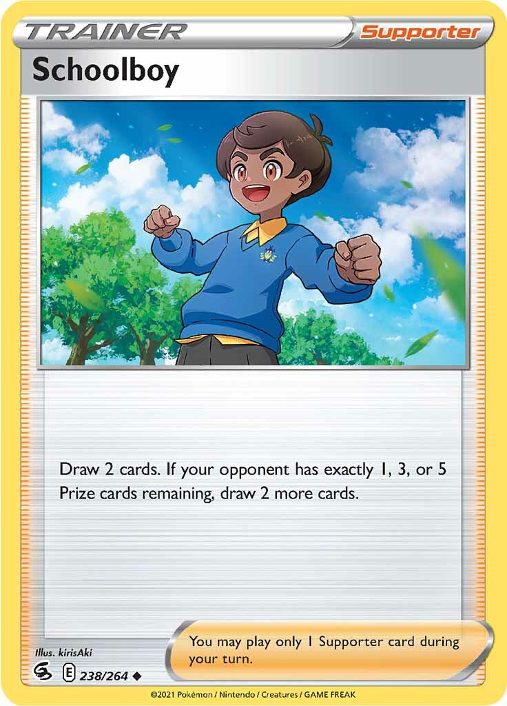 Schoolboy (238/264) [Sword & Shield: Fusion Strike] | Play N Trade Winnipeg