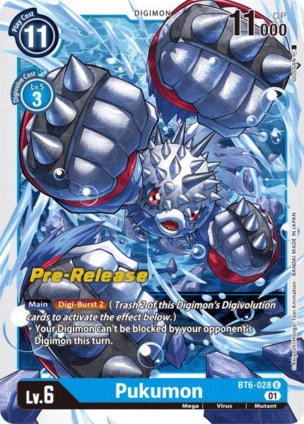 Pukumon [BT6-028] [Double Diamond Pre-Release Cards] | Play N Trade Winnipeg