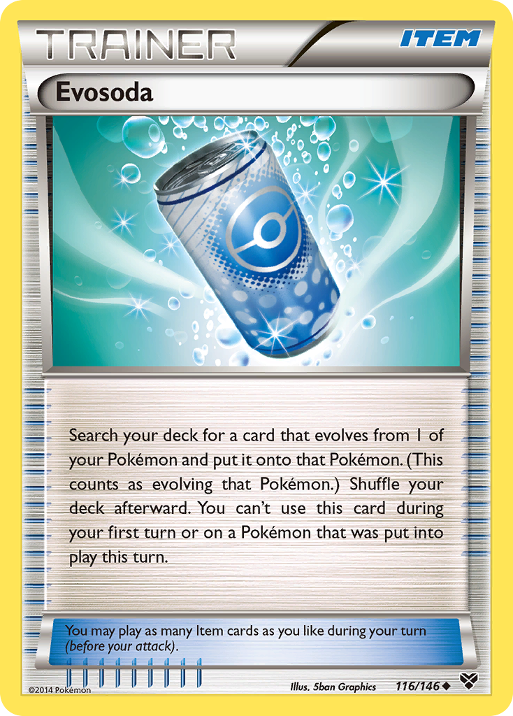 Evosoda (116/146) [XY: Base Set] | Play N Trade Winnipeg