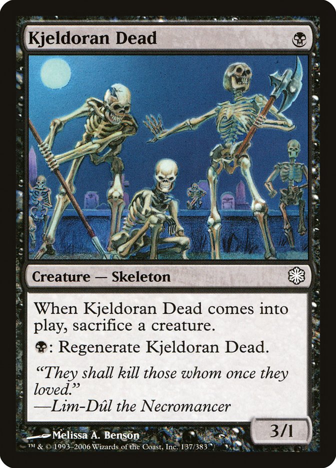 Kjeldoran Dead [Coldsnap Theme Decks] | Play N Trade Winnipeg