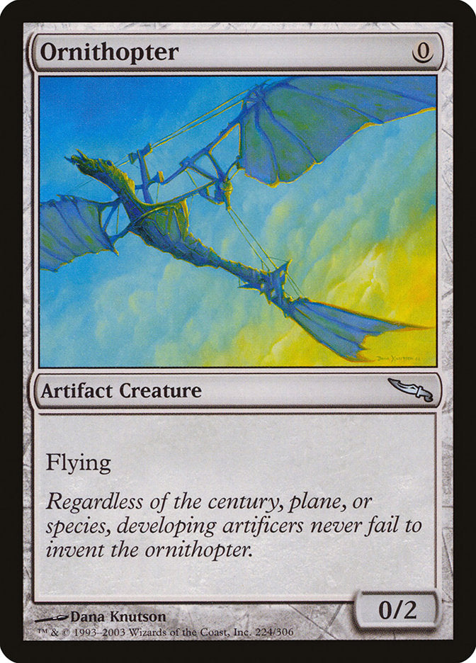 Ornithopter [Mirrodin] | Play N Trade Winnipeg