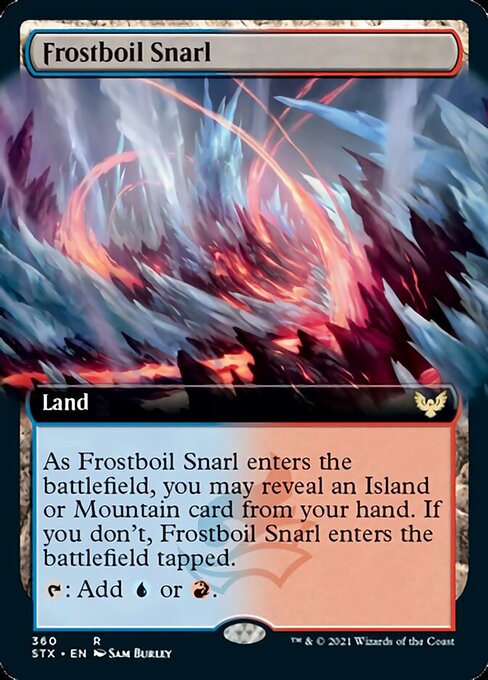 Frostboil Snarl (Extended) [Strixhaven: School of Mages] | Play N Trade Winnipeg