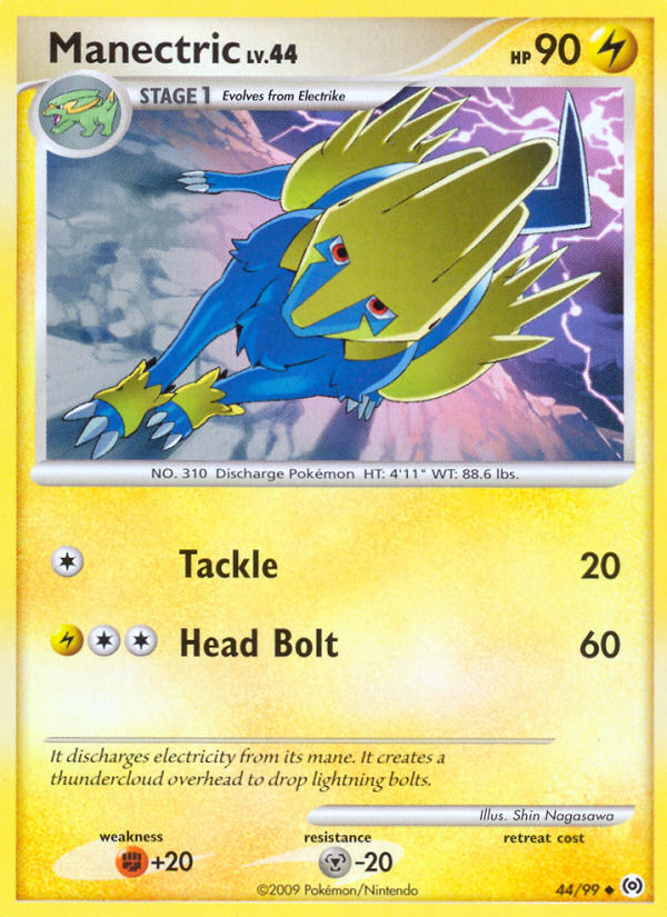 Manectric (44/99) [Platinum: Arceus] | Play N Trade Winnipeg