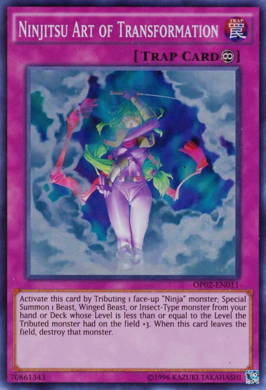 Ninjitsu Art of Transformation [OP02-EN011] Super Rare | Play N Trade Winnipeg