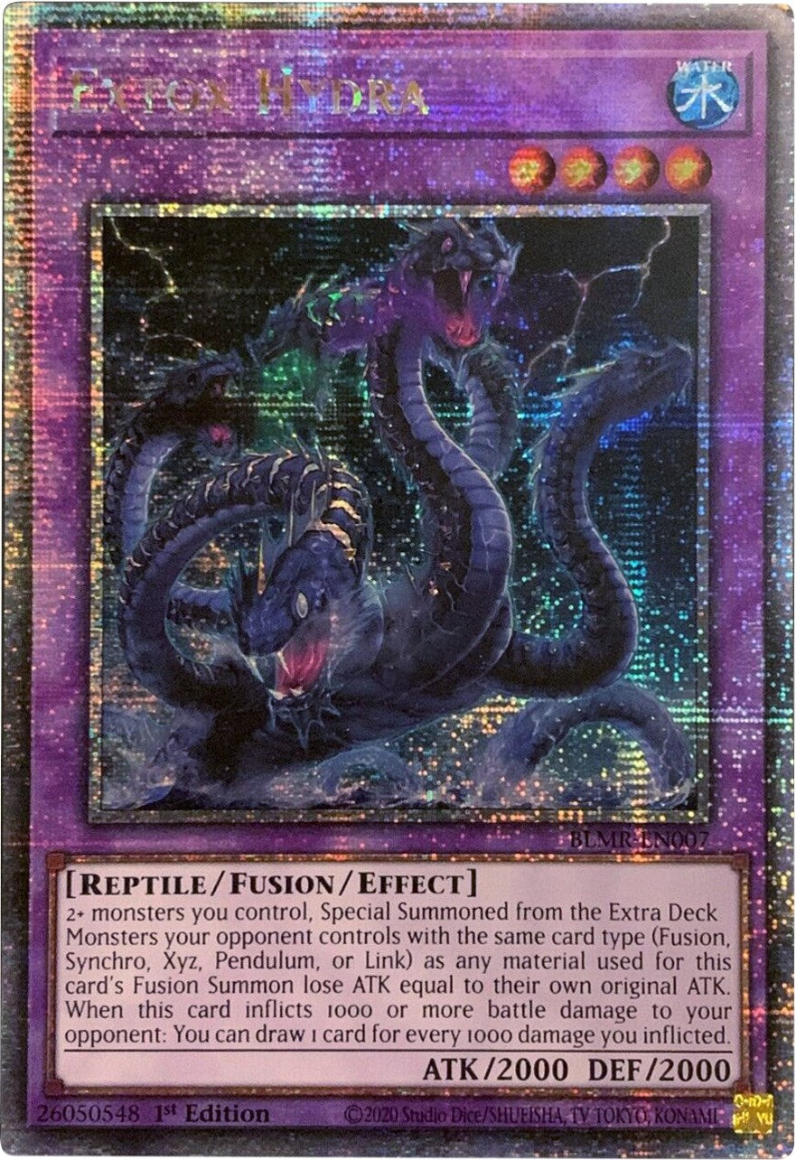 Extox Hydra [BLMR-EN007] Quarter Century Secret Rare | Play N Trade Winnipeg