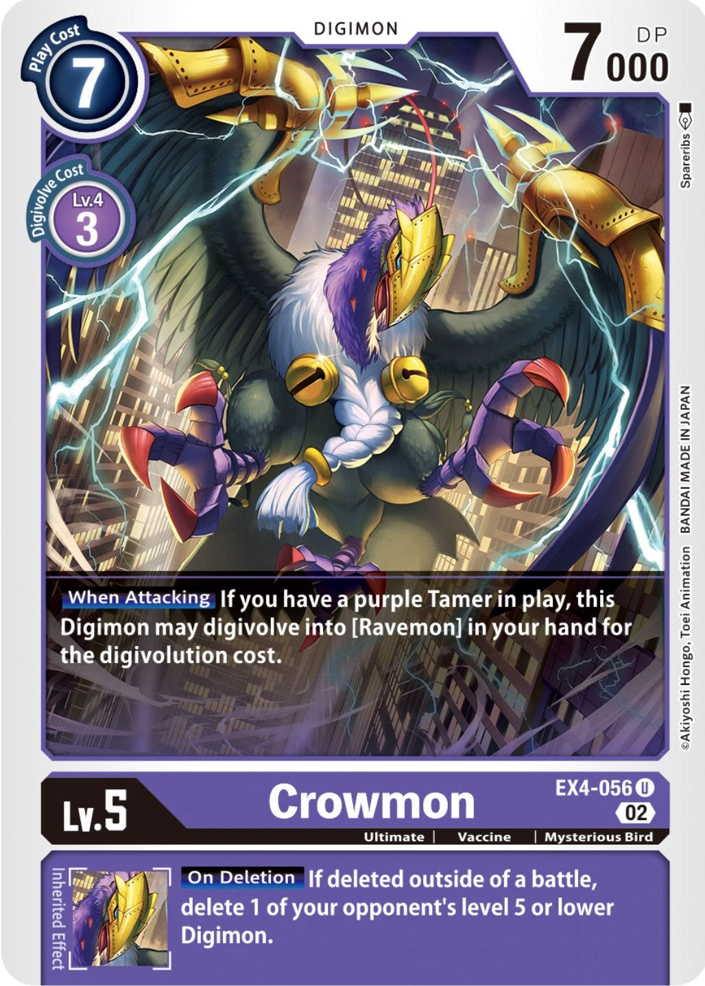 Crowmon [EX4-056] [Alternative Being Booster] | Play N Trade Winnipeg