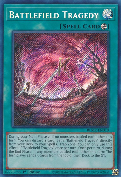 Battlefield Tragedy [BLMR-EN018] Secret Rare | Play N Trade Winnipeg