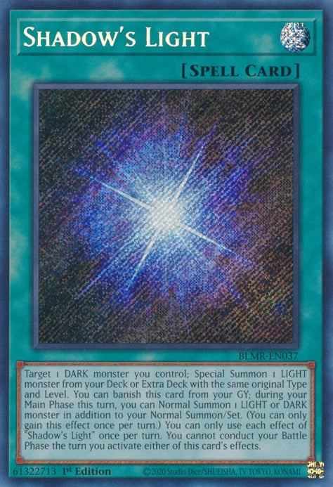 Shadow's Light [BLMR-EN037] Secret Rare | Play N Trade Winnipeg