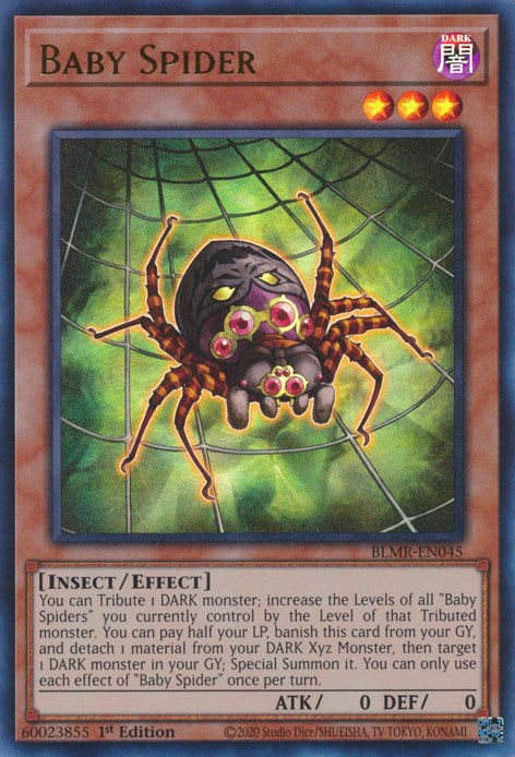 Baby Spider [BLMR-EN045] Ultra Rare | Play N Trade Winnipeg